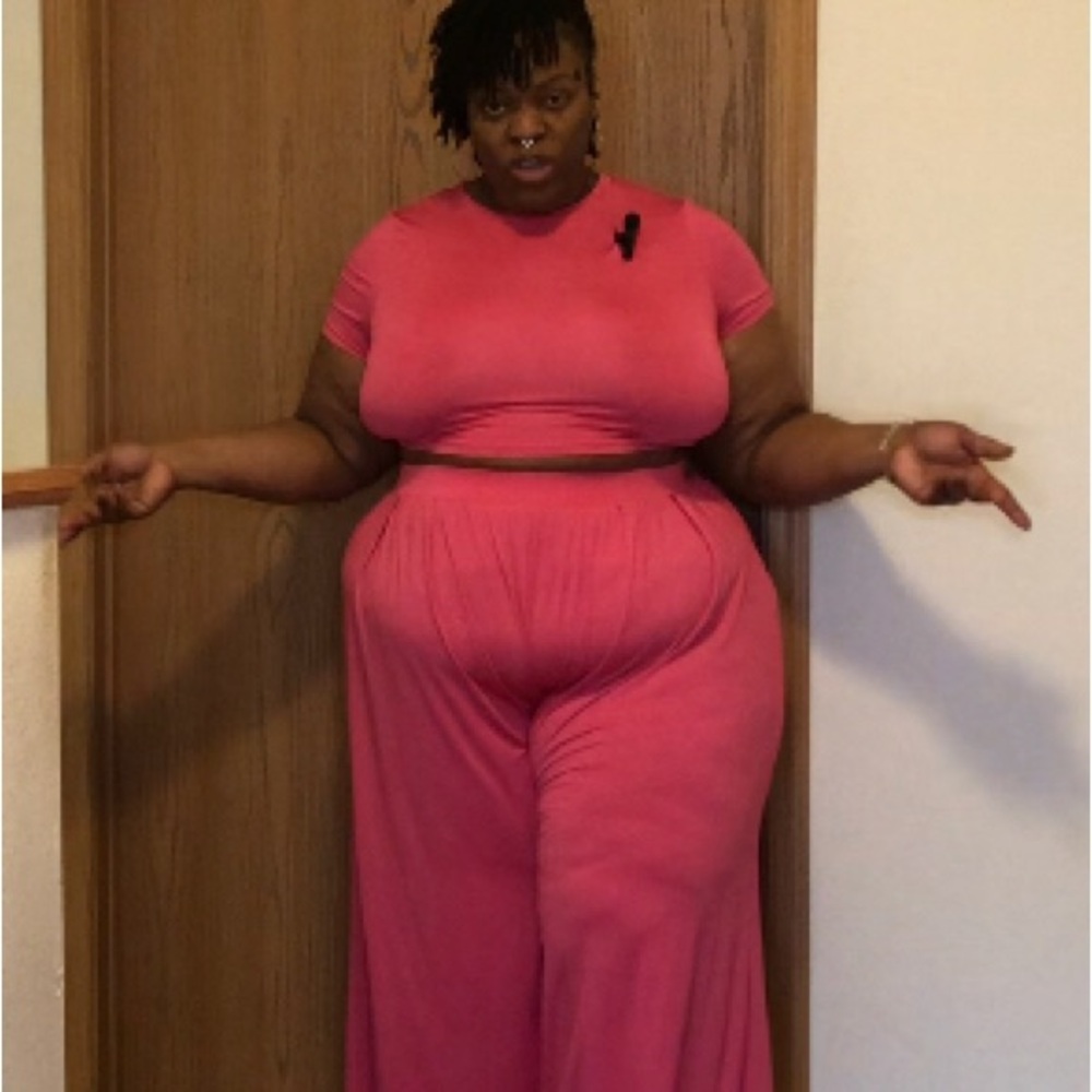 Pink Women's Jumpsuit